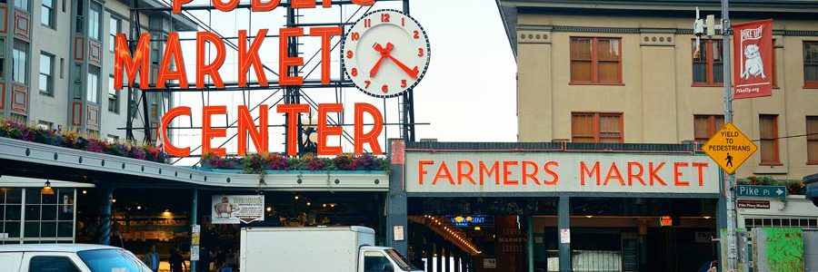 Public Market Downtown Seattle